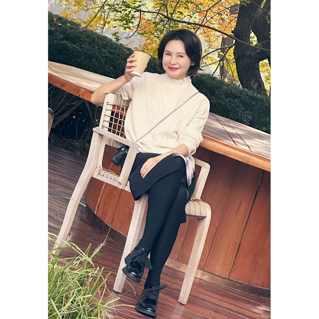 我是摩羯 冬季花园 意大利C家100羊绒德国STOLL机秋冬毛衣