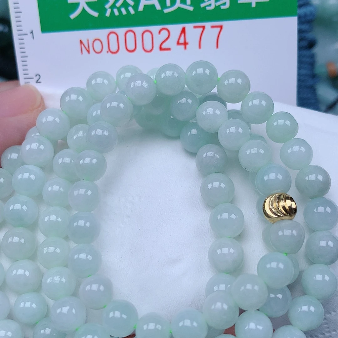 翡翠未镶嵌颈饰00000002477