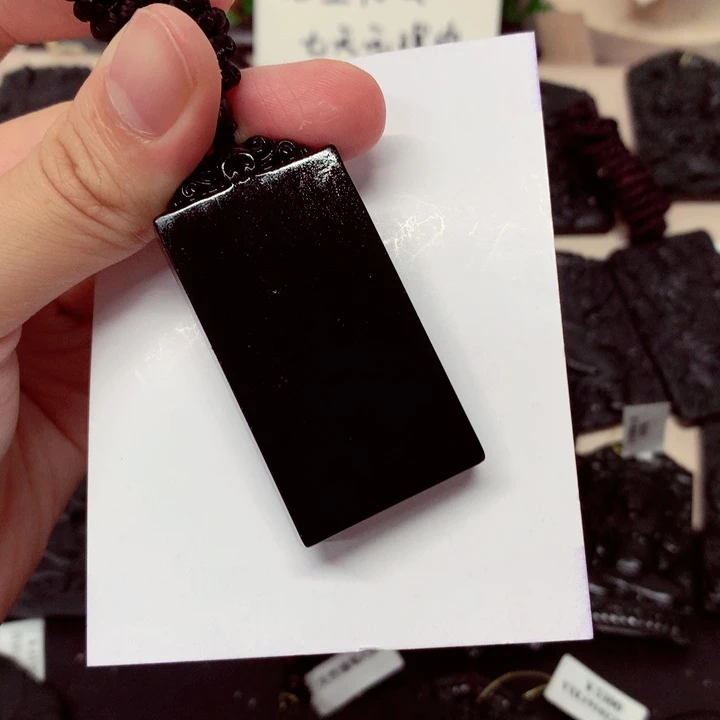 天然a货钢琴黑挂件