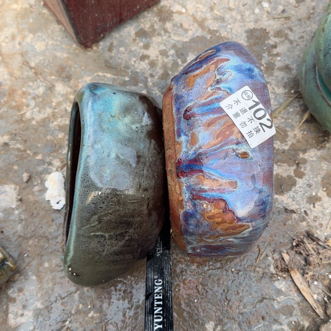 紫砂花盆T****E102瑕疵品