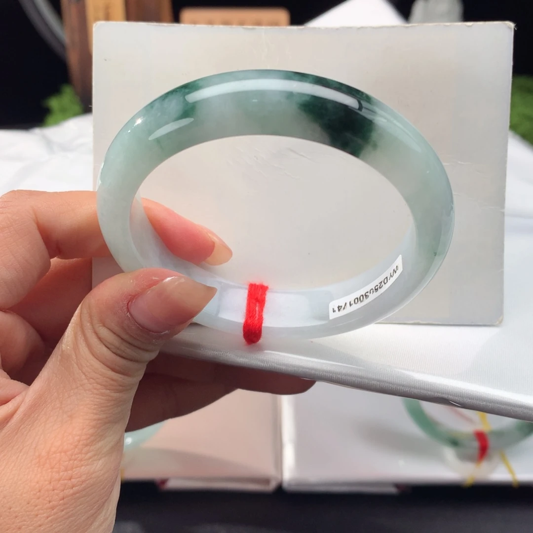 翡翠未镶嵌手镯纯天然缅甸翡翠