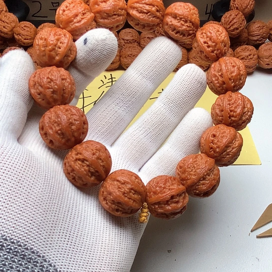 枣木文玩核桃2.3八棱