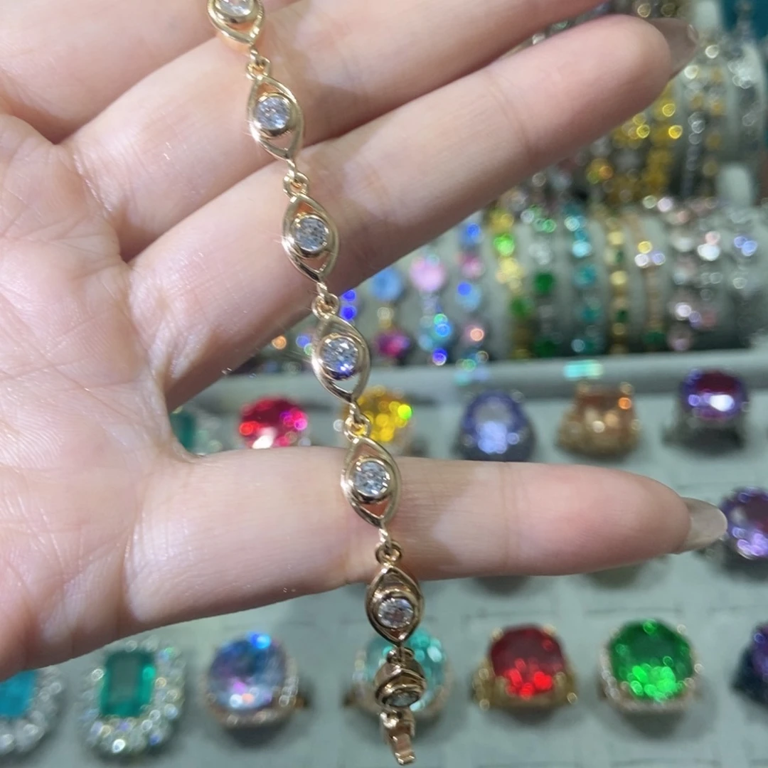 6锆石（处理）手链