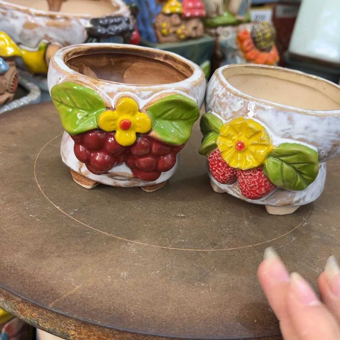 粗陶多肉花盆花盆
