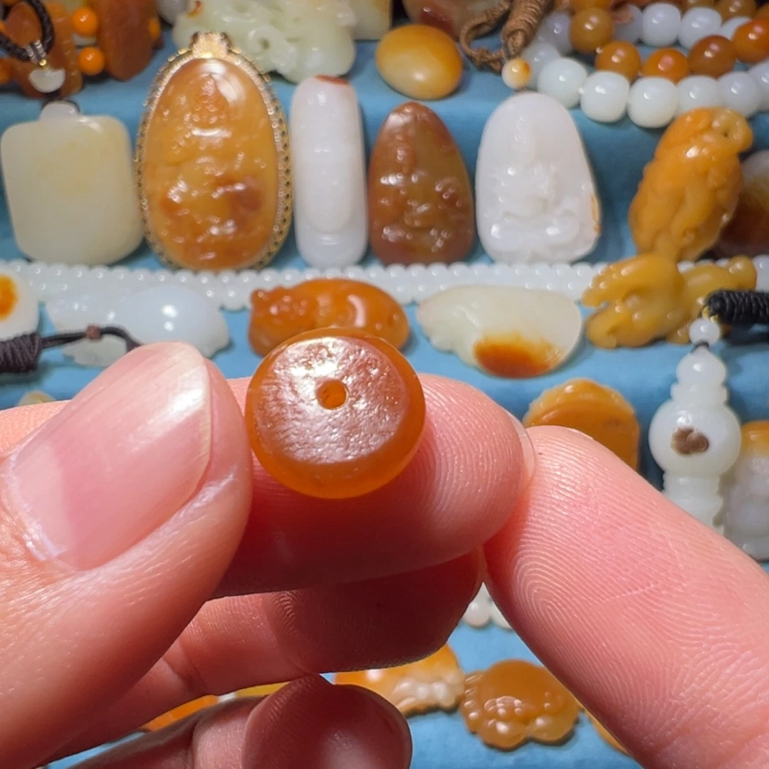 5***8和田玉未镶嵌挂件