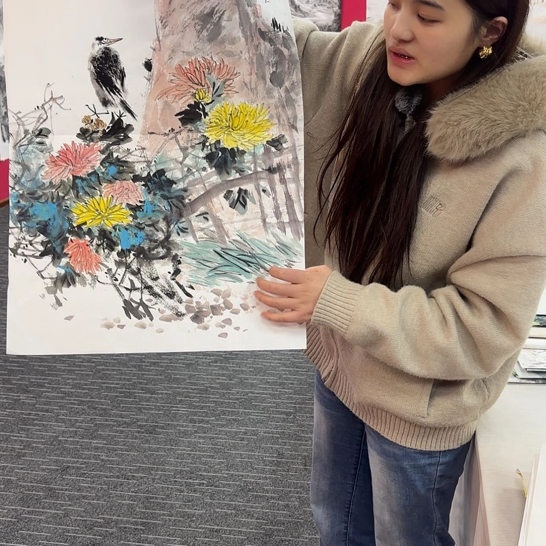 国画国画作品纯手绘