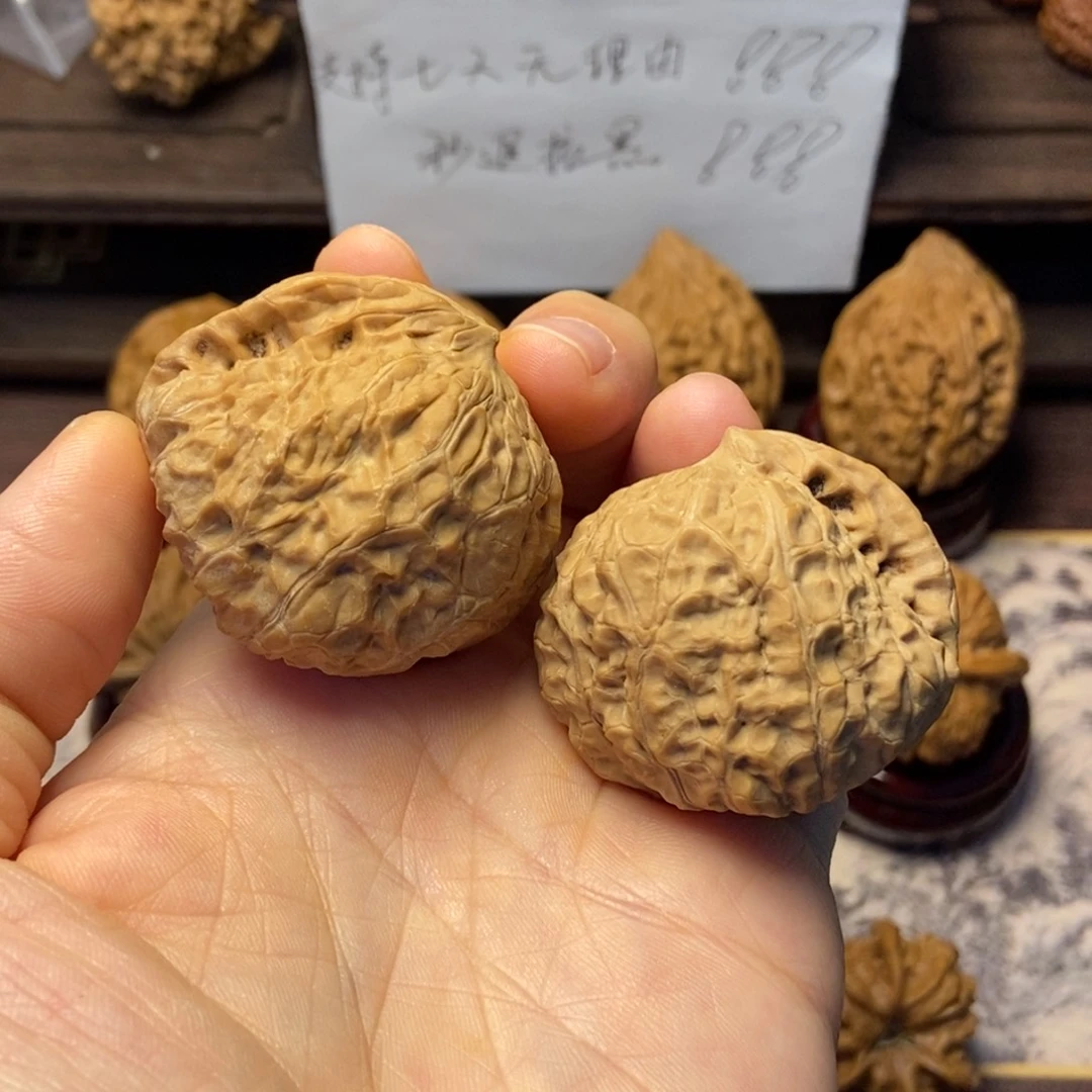 把件文玩核桃全品南瓜墩一帆风顺41