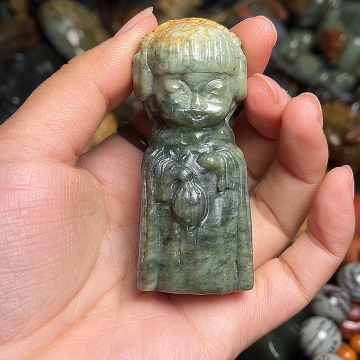岫岩河磨玉（透闪石质玉）未镶嵌挂件