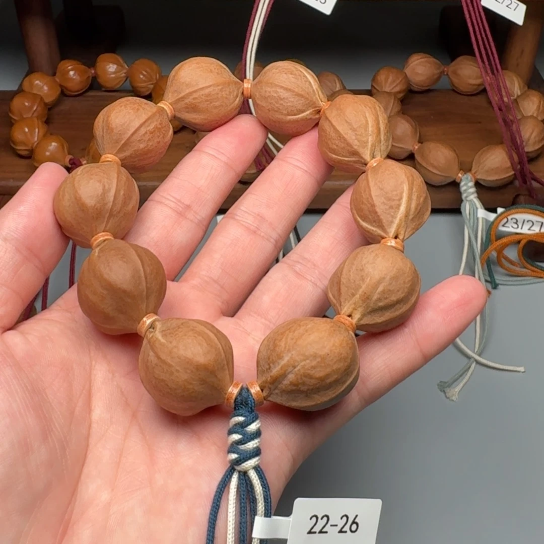余***浪橄榄核手串/手链22大尺寸