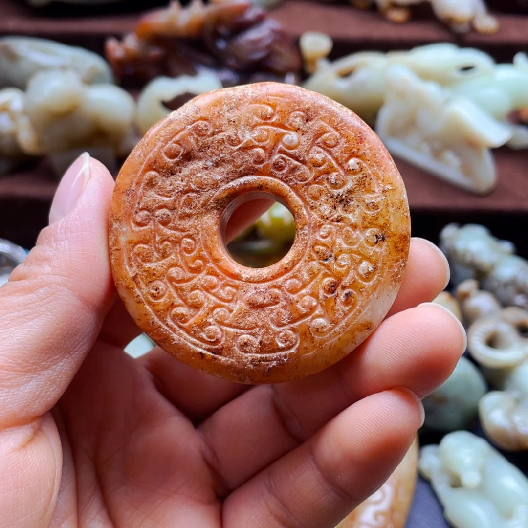 吊坠白玉菩提摆件