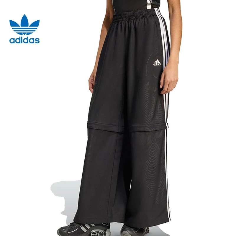 【劲浪体育】adidas阿迪达斯三叶草女子运动休闲长裤裤子KE9783