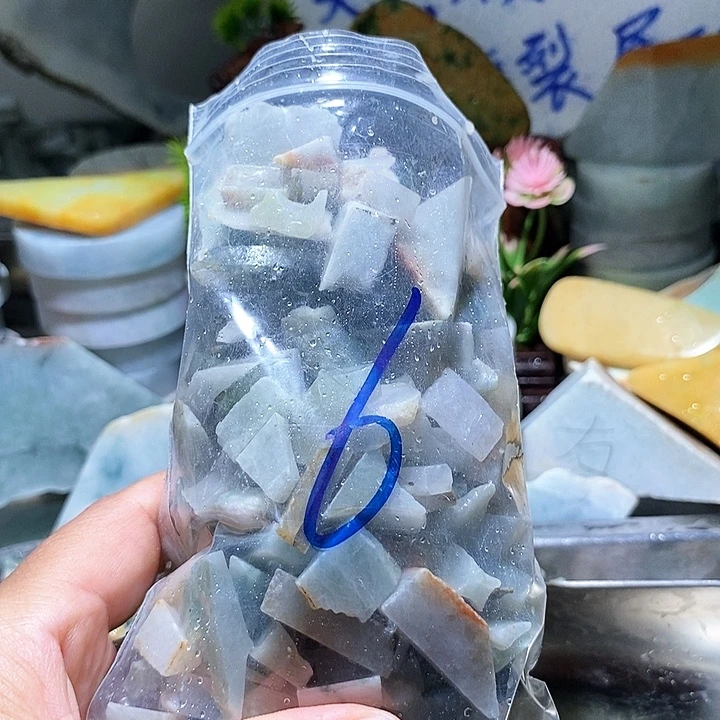翡翠散珠鱼缸料06