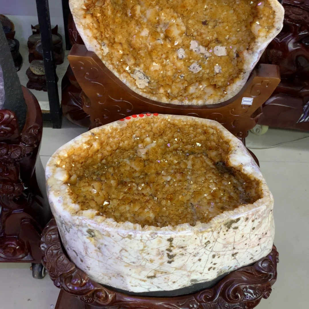 大型摆件（非配饰）未镶嵌水晶芳