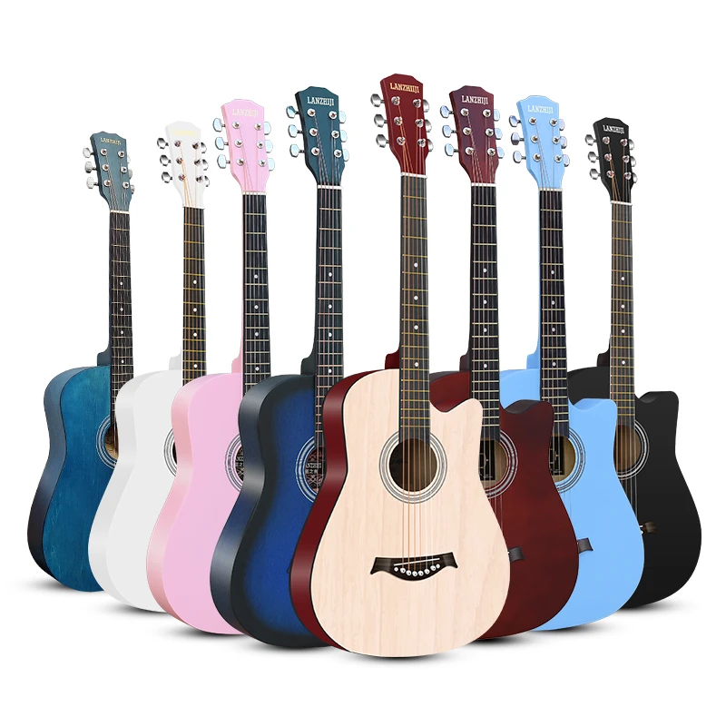 38寸41寸木吉他初学者新手入门专用男女学生民谣吉他成人乐器