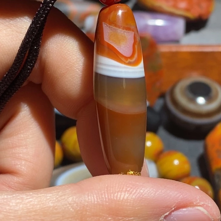 玛瑙/玉髓未镶嵌颈饰