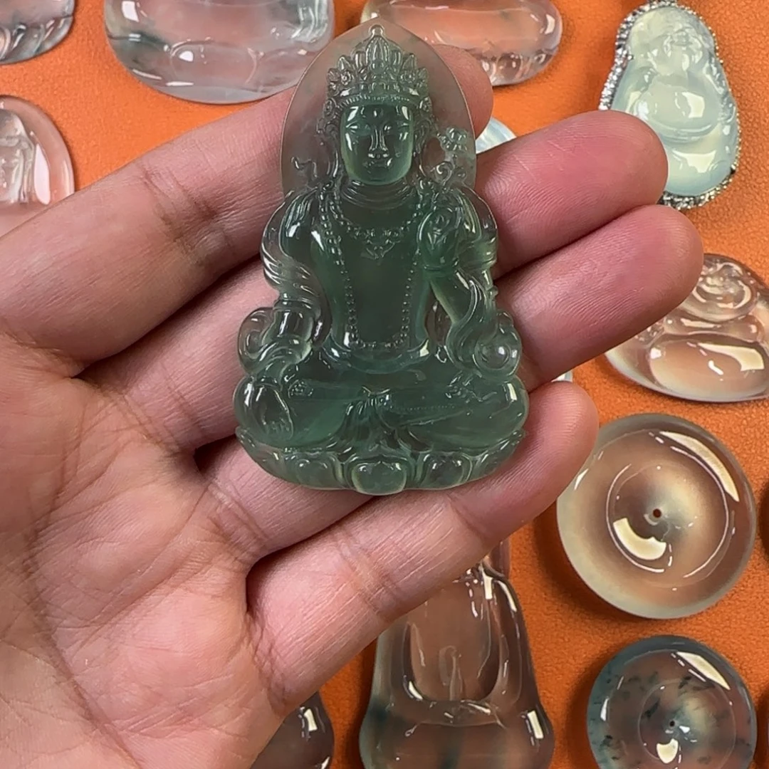 定制翡翠未镶嵌天然