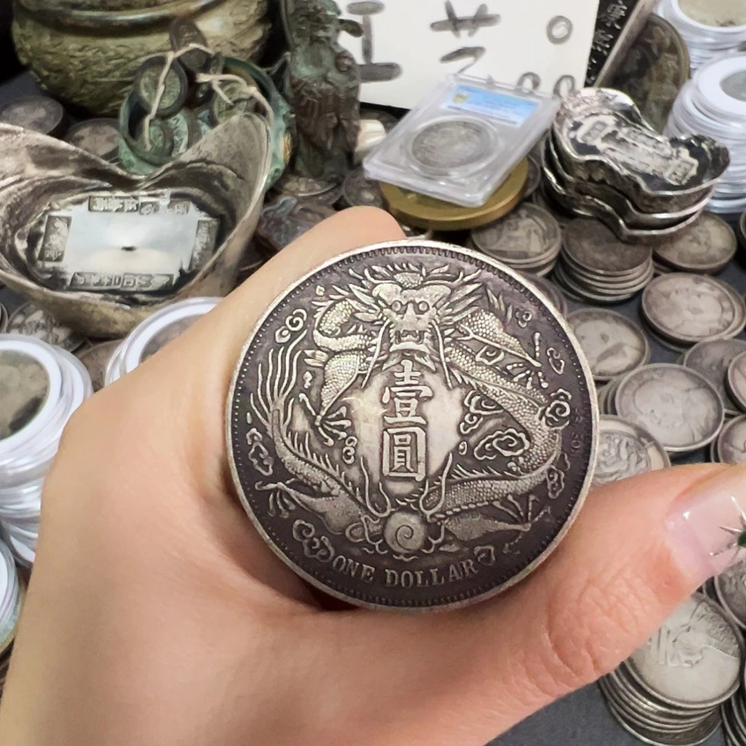 金属复古工艺品龙洋错