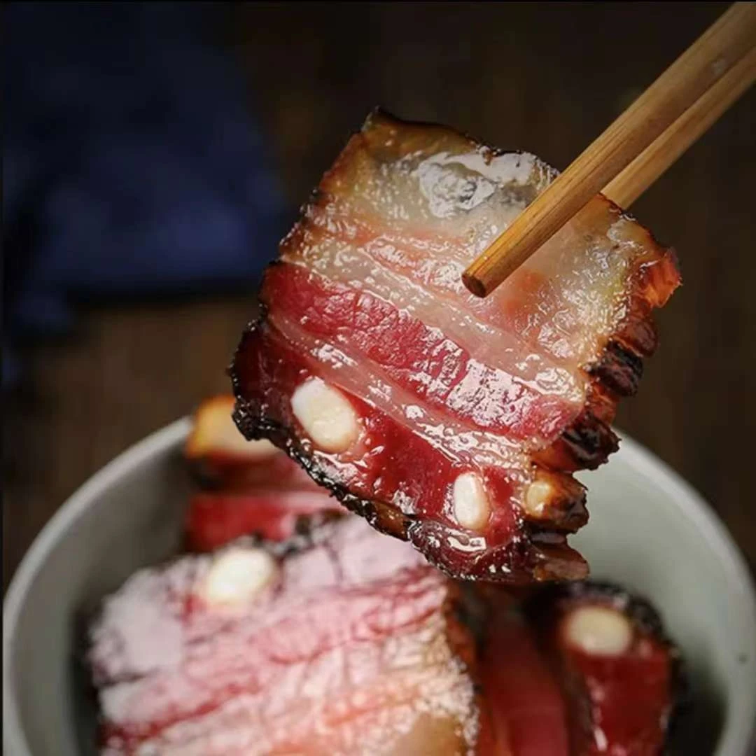 四川烟熏纯粮喂养土猪腊排骨现称