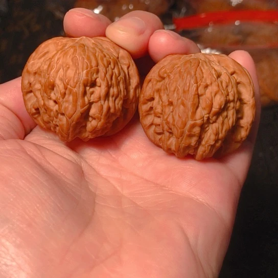 文玩核桃把件磨盘38