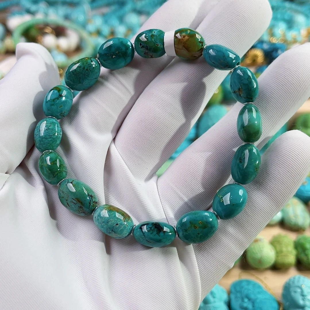 绿松石未镶嵌珠宝奇石