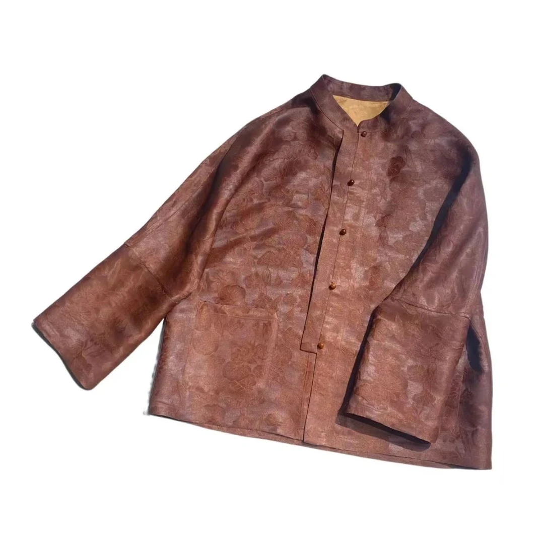 【红云纱】2025新款红云纱皮子时尚福利外套上衣