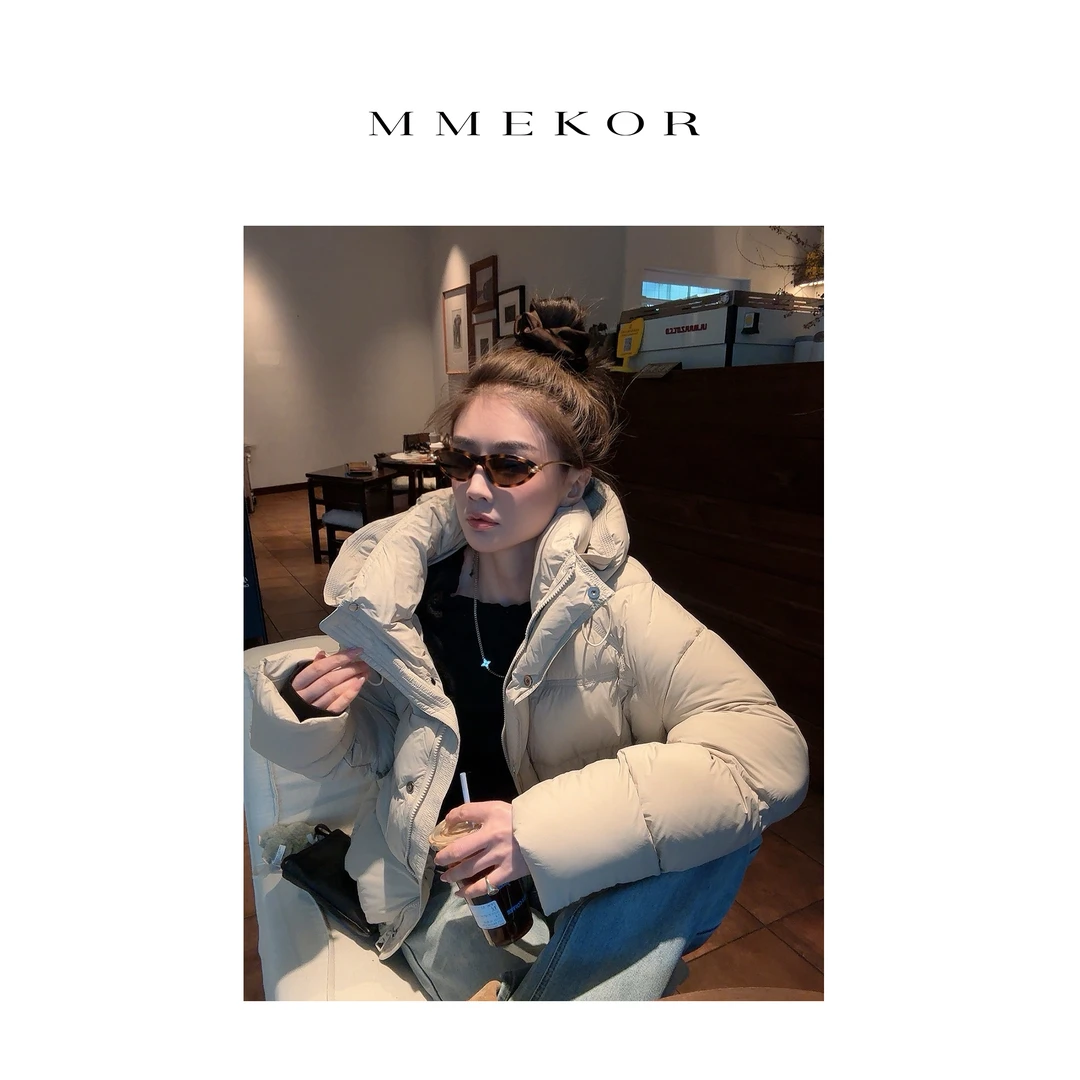 MMEKOR“阿贝贝”羽绒服 2025新款秋款智性通勤百搭外套 30853