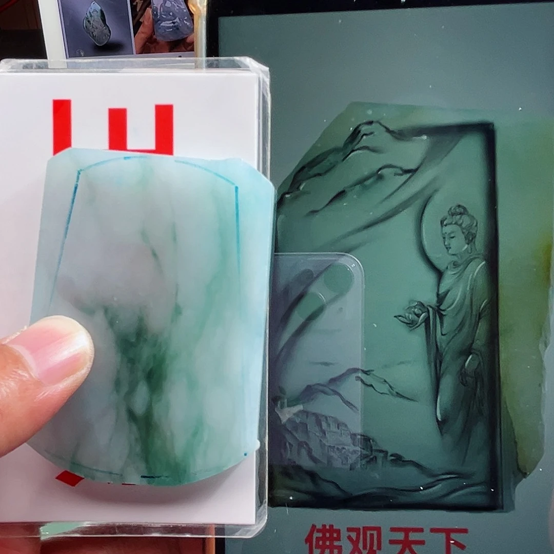 定制翡翠未镶嵌翡翠首饰