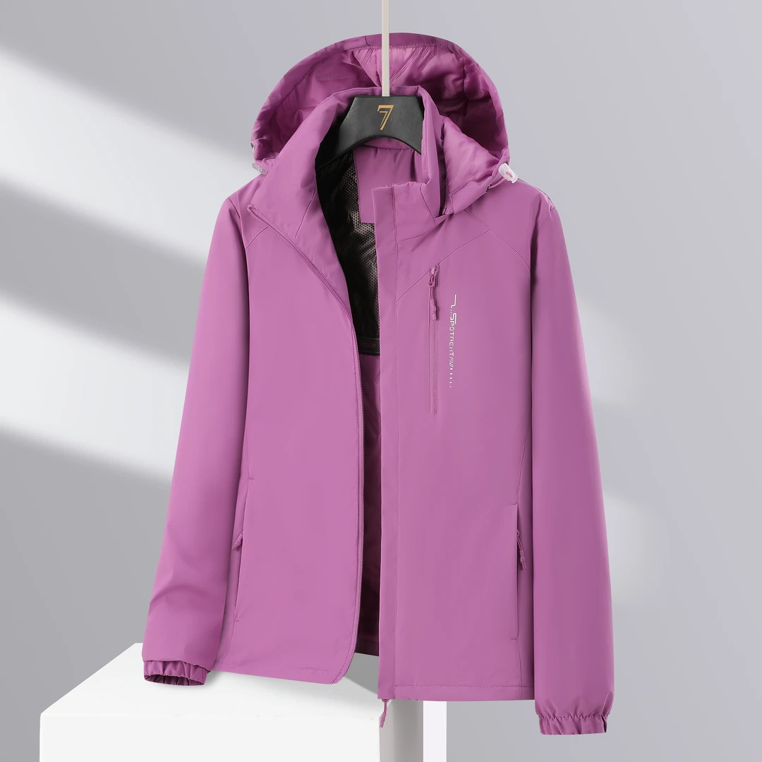 【赔米清货 需要去拍】【女士】黑金蓄热运动冲锋衣6618