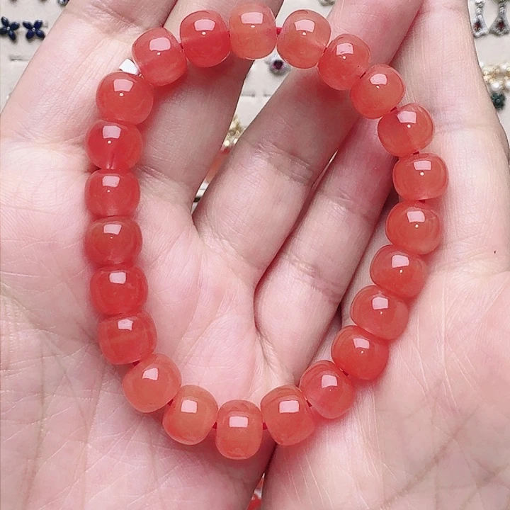 南红玛瑙手链未镶嵌手链