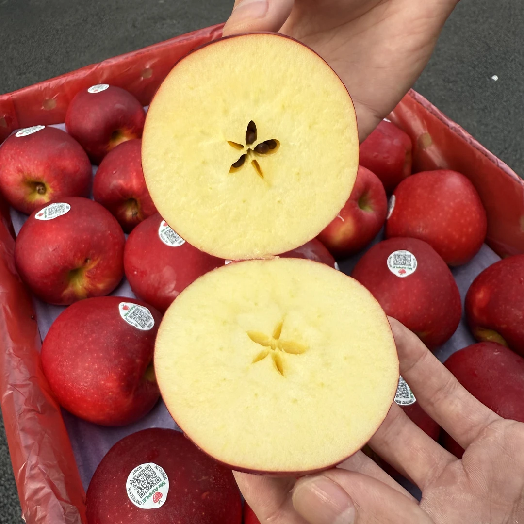 当季限定 新西兰红玫瑰苹果 3-5斤装 大果 脆甜多汁（顺丰包邮）