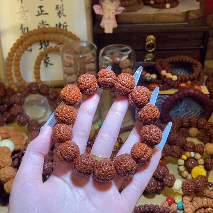 吊坠金刚菩提18-19五瓣玉化菠萝蜜