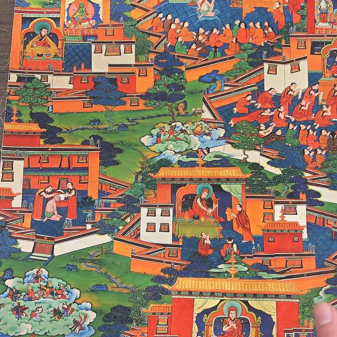 卷轴画唐卡精品原作