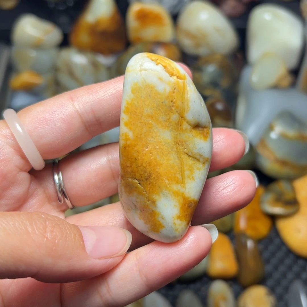 和田玉未镶嵌挂件20