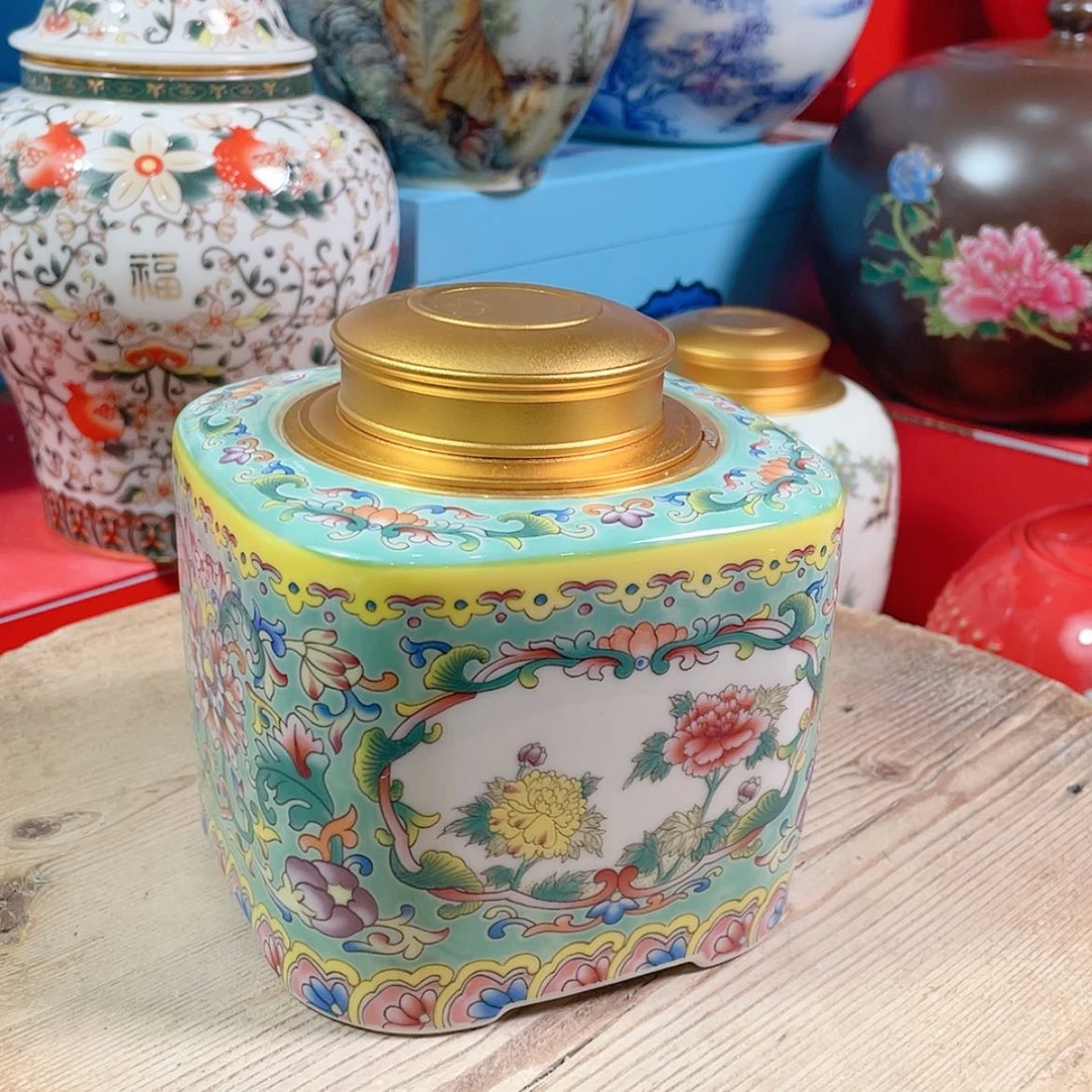 【闪购商品】罐陶瓷茶叶罐密封罐