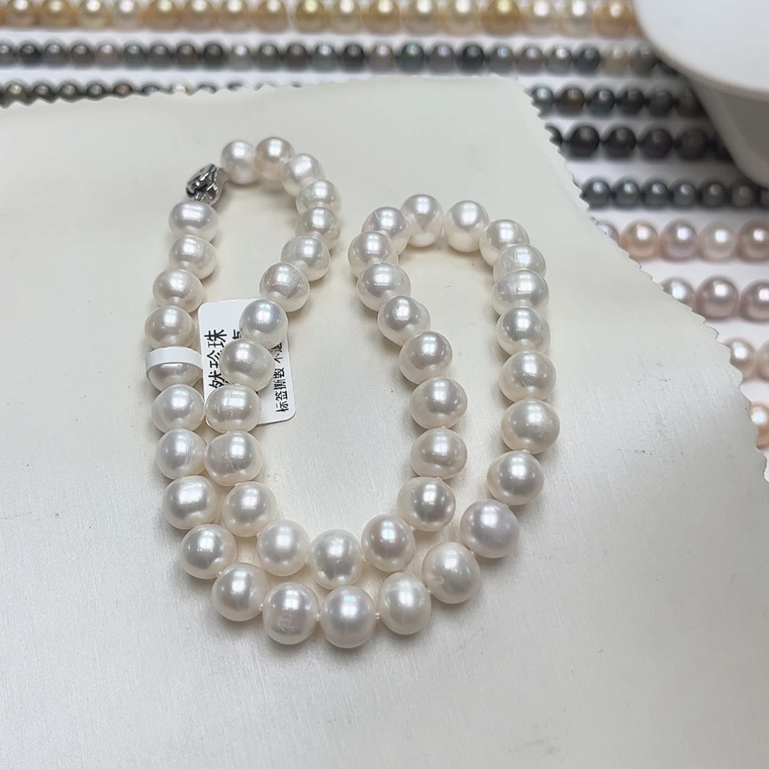 未镶嵌颈饰淡水珍珠8-10内 无核