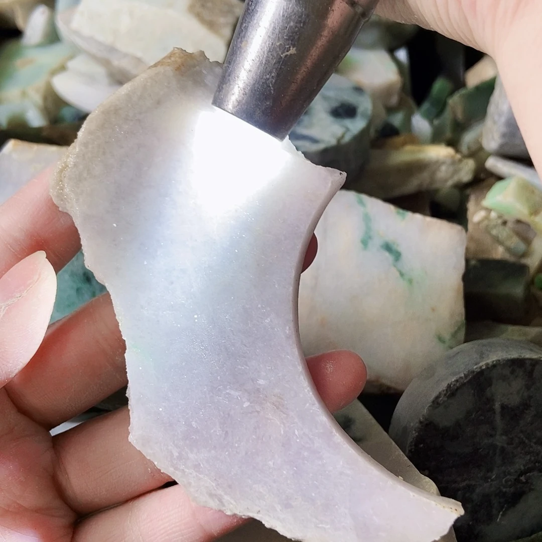 翡翠未镶嵌颈饰天然翡翠