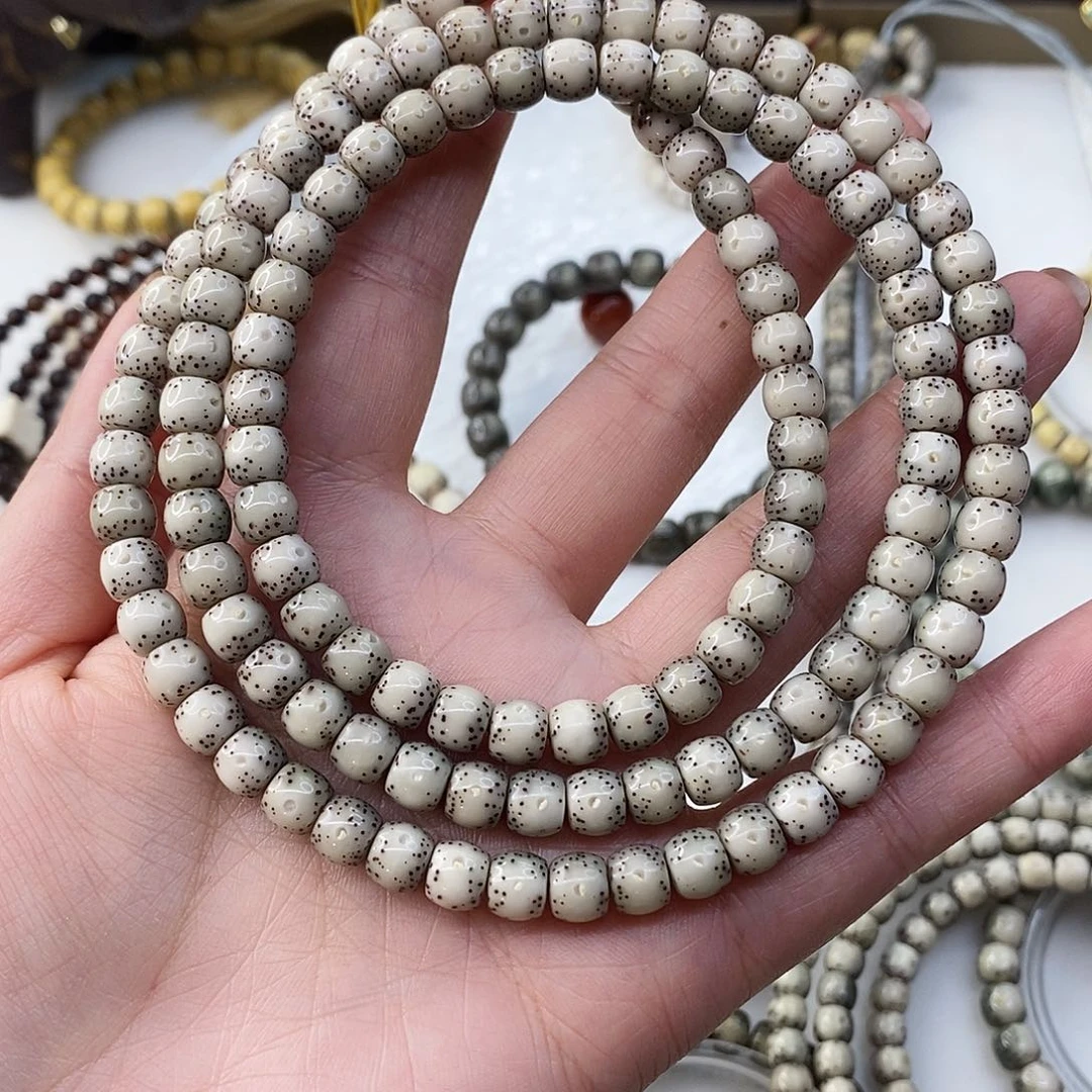 星月菩提手串A****k卡7冰糖通体