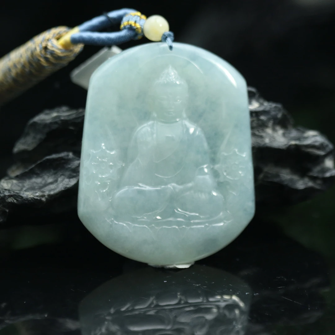 FC25天然缅甸翡翠A货冰观音/900170/保利厦门拍卖