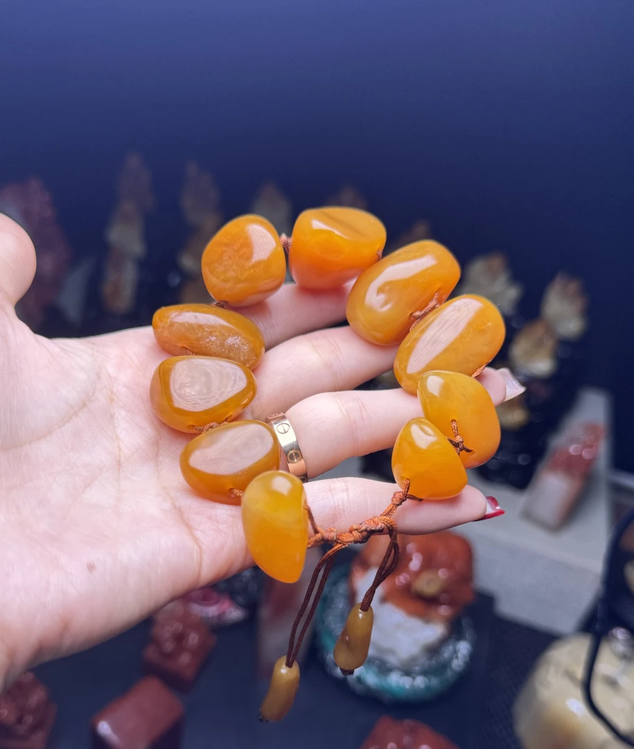 北部结晶麦芽黄手串