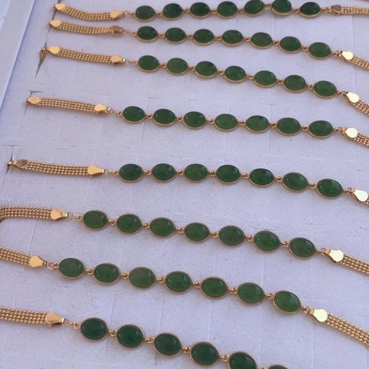 和田玉未镶嵌颈饰多样性发货，发其一