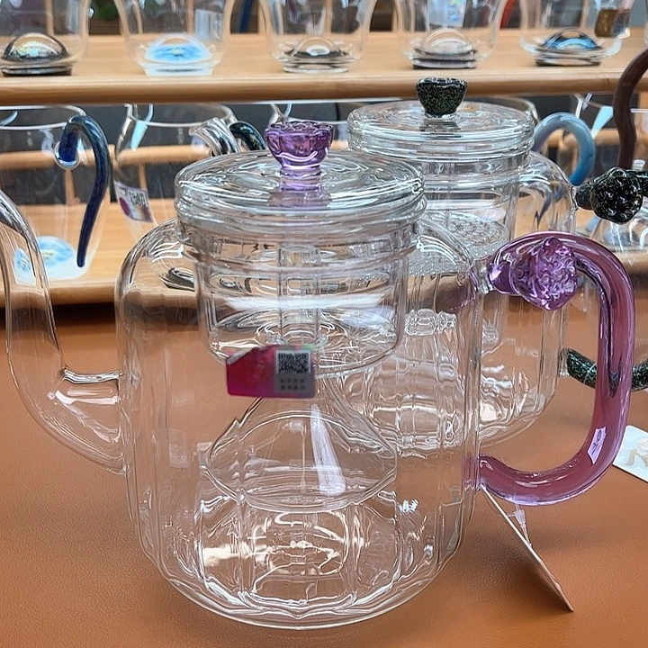 A***a水晶玻璃吸管款紫