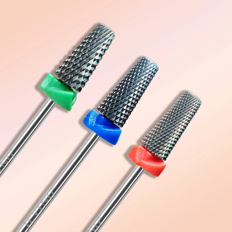 美甲五合一钨钢打磨头快速卸甲台阶去死皮不发烫打磨机专用工具