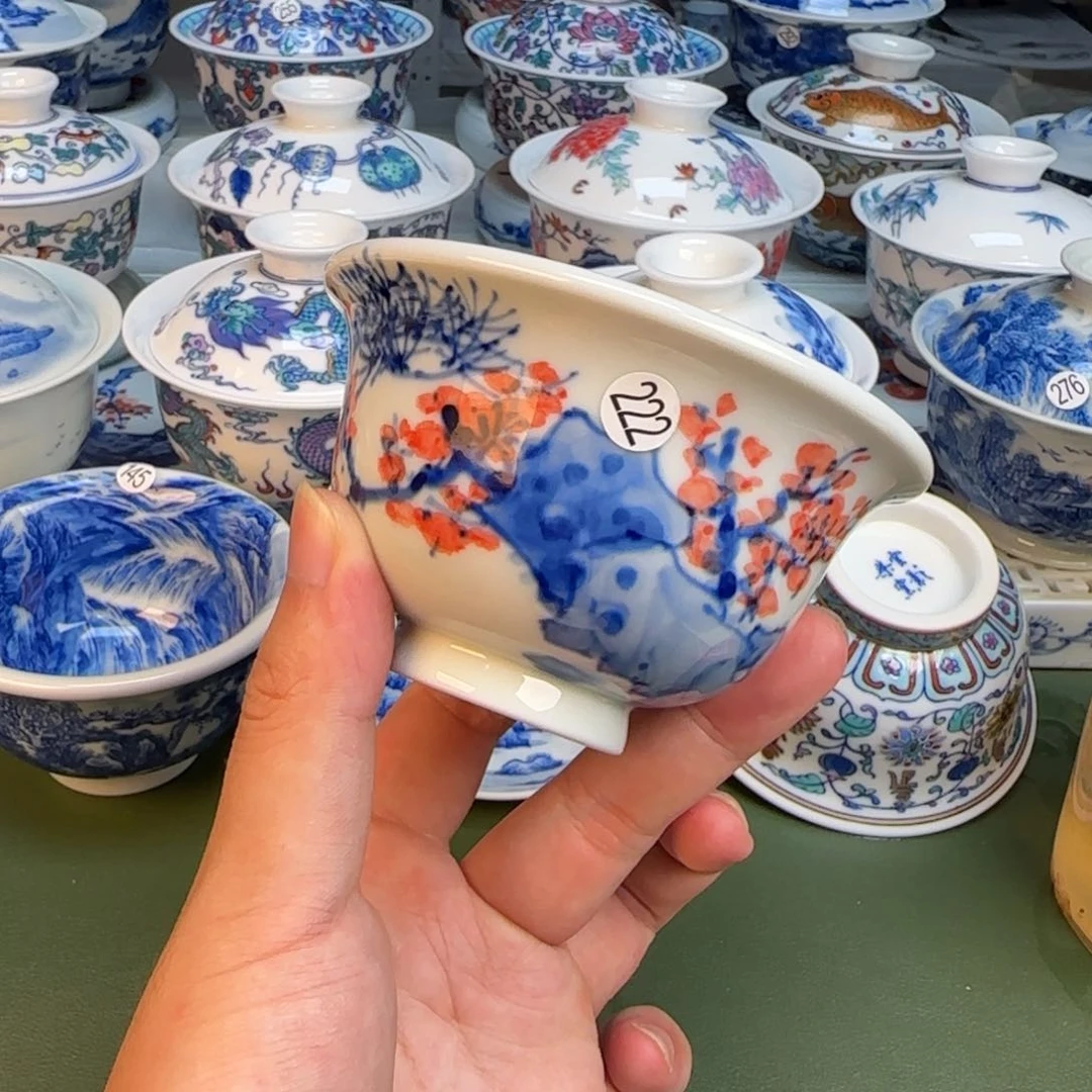 彦祖纯手工手绘茶具222