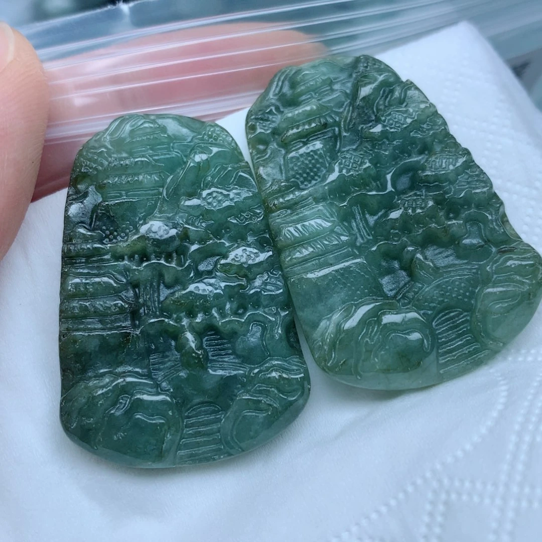 项链未镶嵌翡翠翡翠