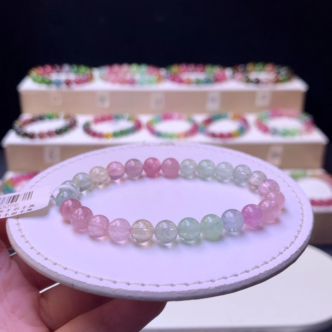 未镶嵌手链碧玺碧玺