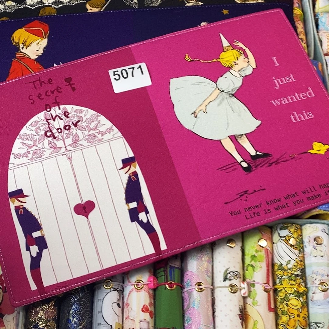 织绣A5活页不加纸5071