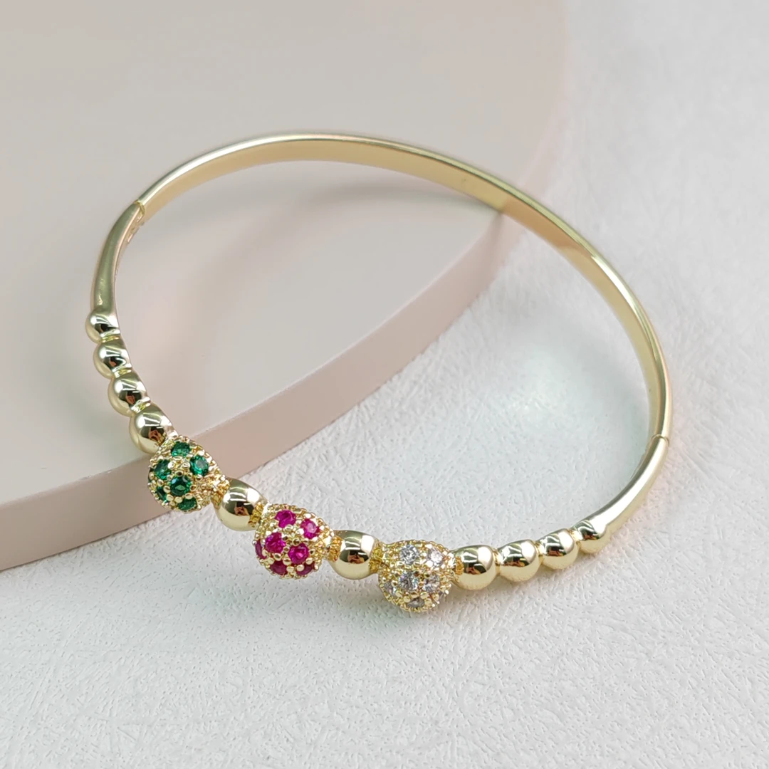 XUPING/旭平首饰 合金合成锆石手镯 【参与满赠】 GDQ X000974587