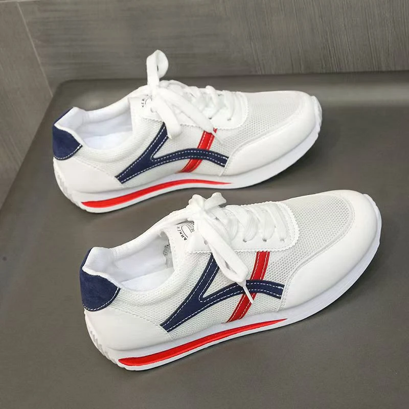 春夏新款女生运动时尚百搭尤莱特潮流网面阿甘鞋A20-1