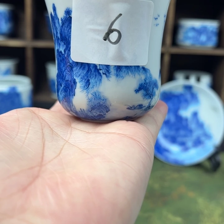 杯溪山造物山水微瑕6