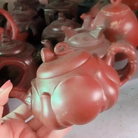 茶壶紫砂宜兴紫砂全手工制作